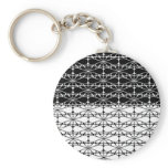 simple_black_white key chain