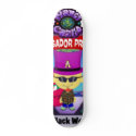 Simple Black Wolf Board skateboards by Ambassador_BW Simple Black Wolf Board skateboards