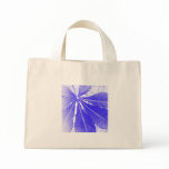 Simple Blue Leaf Bag