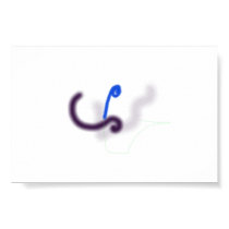 Simple Blue posters