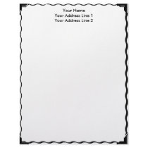 Simple Border Custom Letterhead