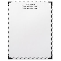 Simple Border Custom Letterhead