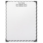 Simple Border Custom Letterhead