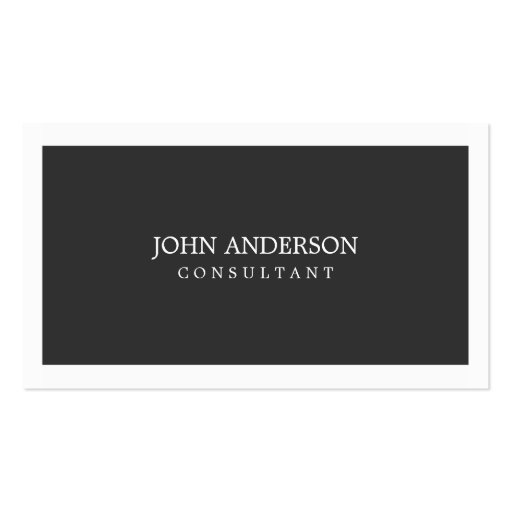 Simple Business Card (back side)