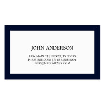 Simple Business Card