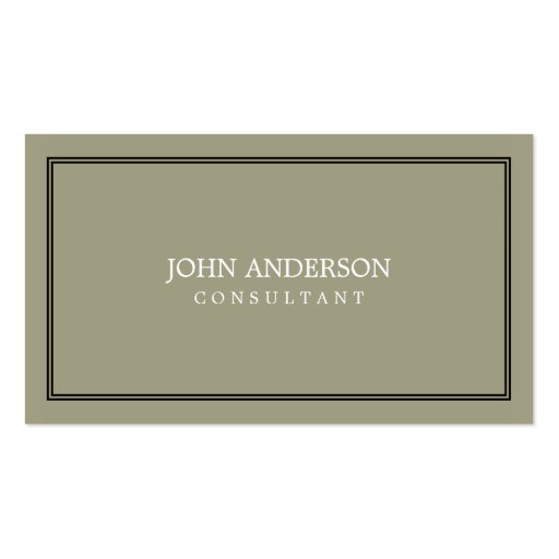 Simple Business Card (back side)