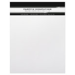 SIMPLE BUSINESS LETTERHEAD :: hi-tech zing 1L