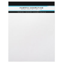 SIMPLE BUSINESS LETTERHEAD :: hi-tech zing 8