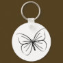 Simple Butterfly Line Drawing