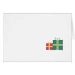Simple Card can be used for Christmas or birthdays
