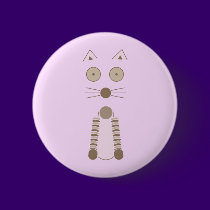 Simple CAT T-Shirt buttons