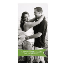 Simple Christmas Customized Photo Card