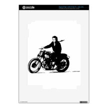 Simple Classic Vintage Motorcycle Skin For iPad 3