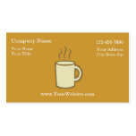 Simple Coffee Business Cards