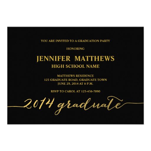 Simple Collage | Graduation Party Invitation