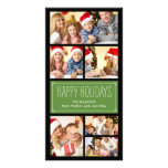 Simple Collage Holiday Photo Cards photo cards
