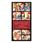 Simple Collage Holiday Photo Cards photo cards