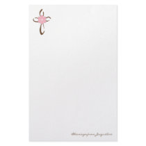 Simple Cross Stationery
