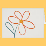 Simple daisy flower cards