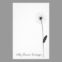 Simple Dandylion Stationary stationery