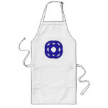 Simple Dark Blue Knot Aprons