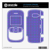 Simple dot pattern blue LG octane skin