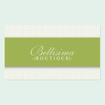 Simple Dots Olive Green Business Card business cards