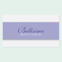 Simple Dots Periwinkle Business Card business cards