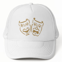 Simple Drama Masks Hats