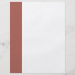 Simple Dusty Brown Border flyers