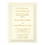 Simple Elegance Cream 5x7 Invitation