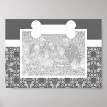 Simple Elegance Dog Photo Wall Art Poster