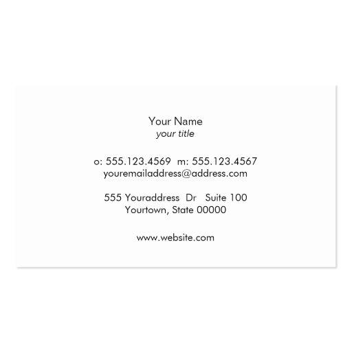 Simple Elegant Entrepreneur Gray Texture Look Business Card Templates (back side)