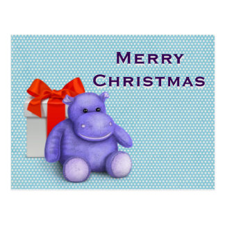 Hippo Christmas Cards | Zazzle