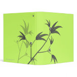 Simple Fern Branch Custom Binder binders