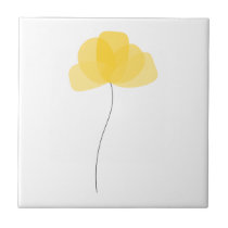 Simple Flower Ceramic Tile tiles