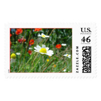Simple flower. postage