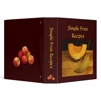 Simple Fruit Recipes Binders
