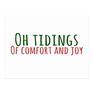 Simple Fun Green and Red Typography Christmas