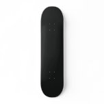 Simple graceful retro black surface custom skate board