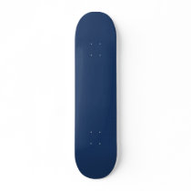 Simple graceful retro blue surface custom skate board