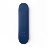 Simple graceful retro blue surface custom skate board