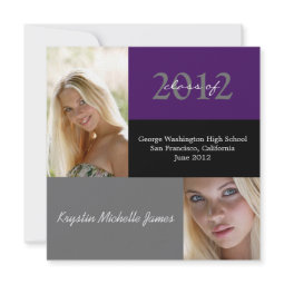 Simple Graduation Announcment invitation