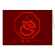 Simple Graphic Year of the Snake Cards