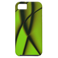 Simple Green Fractal Design iPhone 5 Case