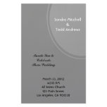 Simple Grey Modern Wedding stationery