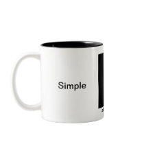 simple guy mug