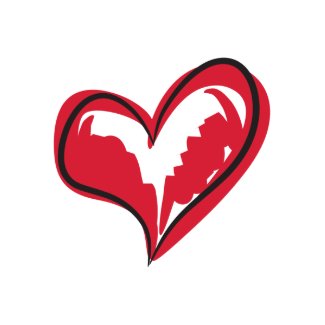 Simple Heart card