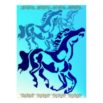 Simple Horse Poster posters