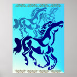 Simple Horse Poster posters